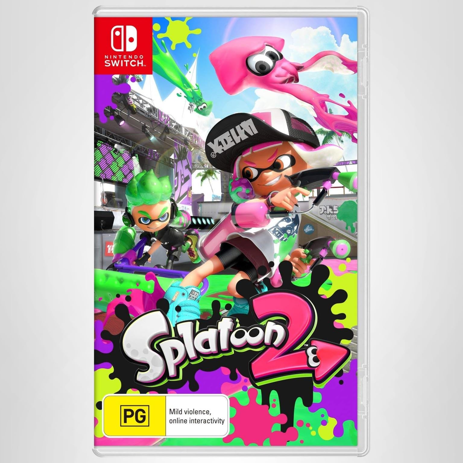 Splatoon Switch本体　2.3のカセット付き 任天堂 Nintendo Switch 有機ELモデル スプラトゥーン3エディション